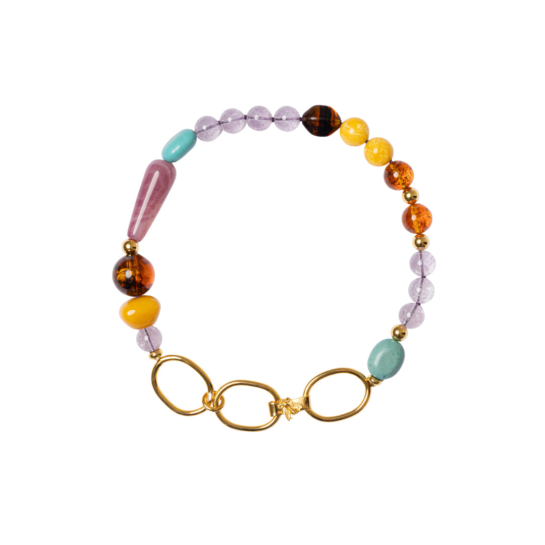 The mustard bond necklace